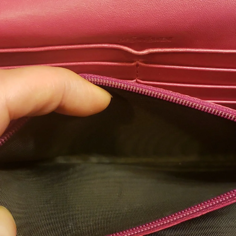 Ysl logo wallet Yves Saint Laurent - Picture 5 of 16